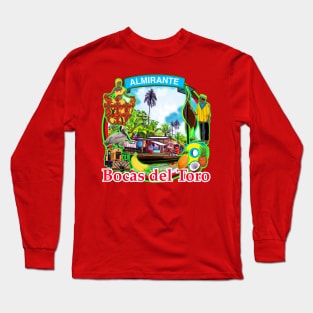 almirante  bocas del toro panama Long Sleeve T-Shirt